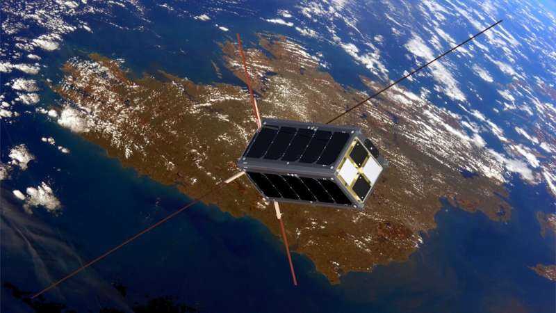 Кредит: Университетский колледж Дублин EIRSAT-1 Новая управляемая полезная нагрузка успешно демонстрирует продвинутую спутниковую указание в космосе